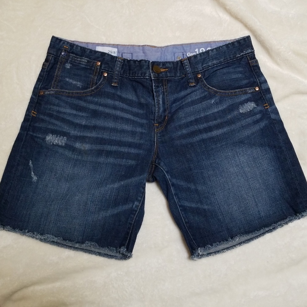Gap Denim Patchwork Shorts - image 1